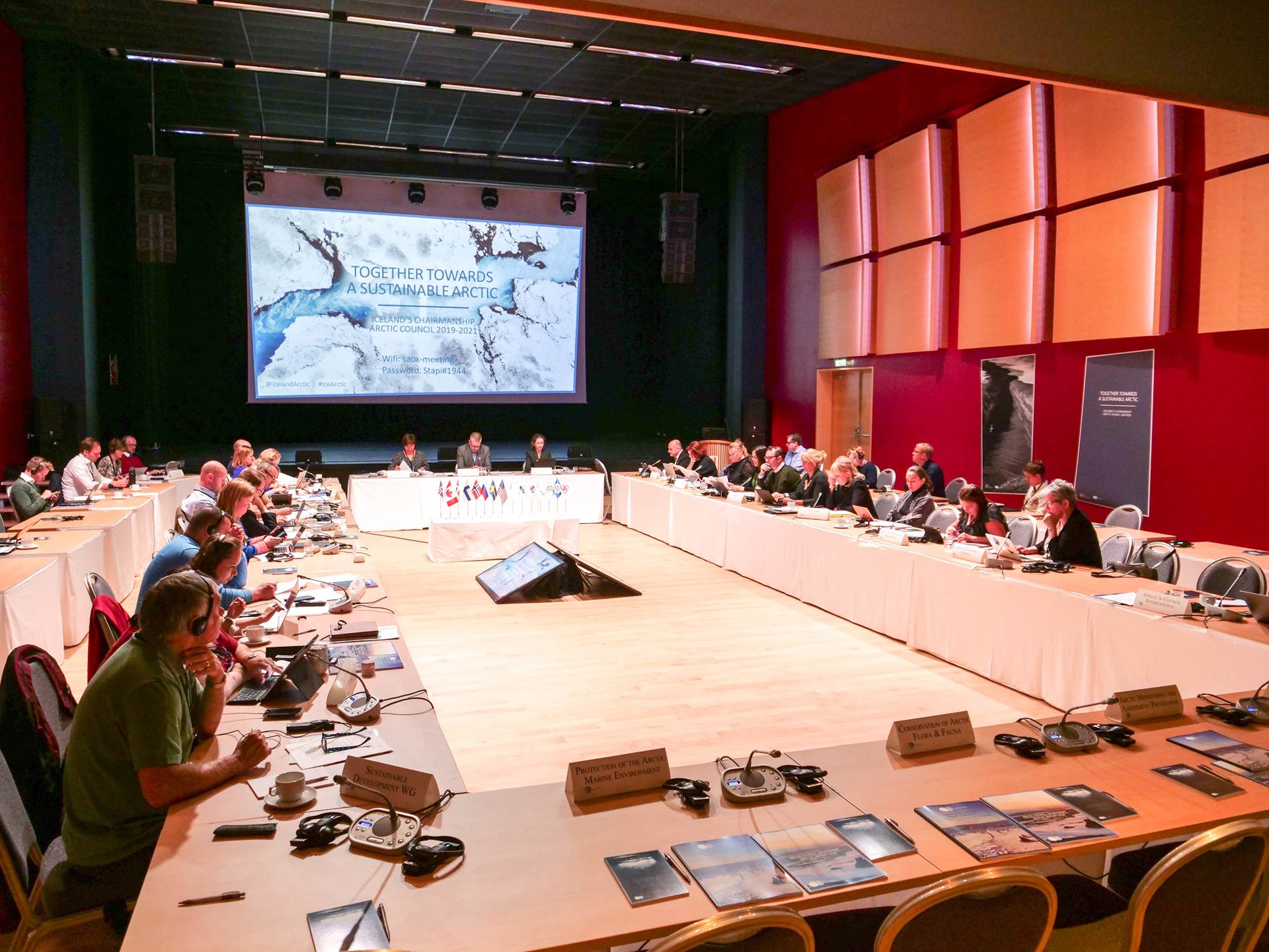 Arctic Council SAOX meeting in Reykjanesbær, June 2019 - mynd
